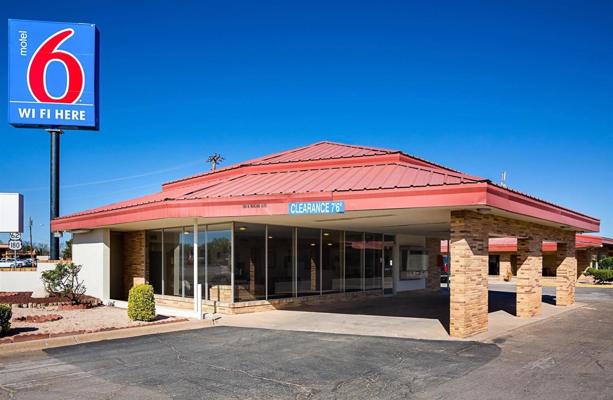 Motel 6 Хоббс Экстерьер фото