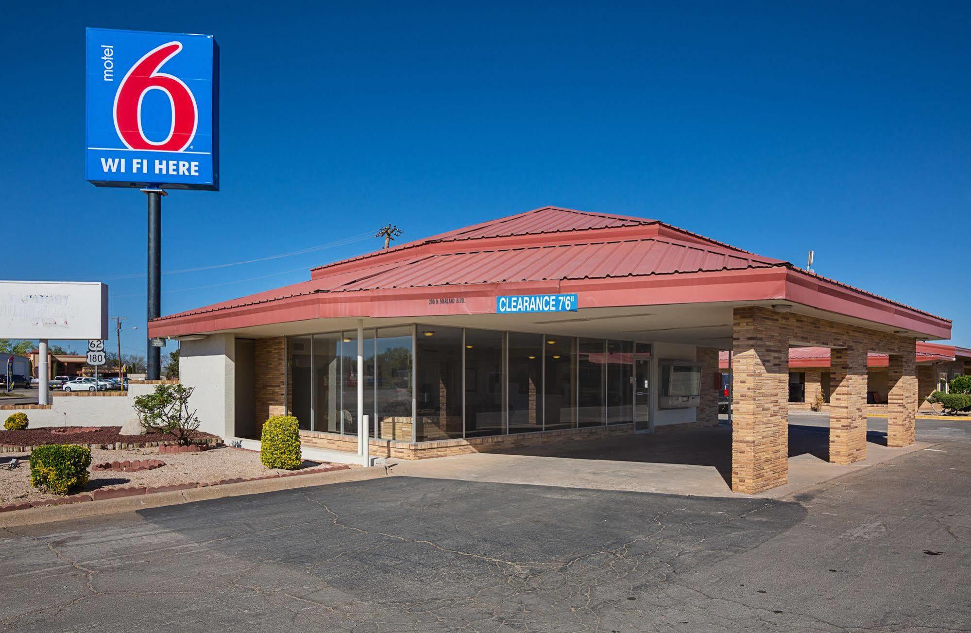 Motel 6 Хоббс Экстерьер фото